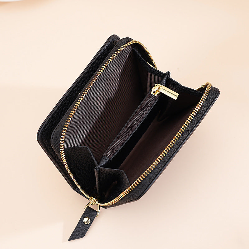 2073 short zipper coin purse