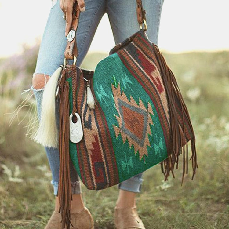 2085 bohemia tassel handbag