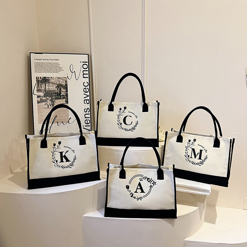 2087 canvas handbag 3size