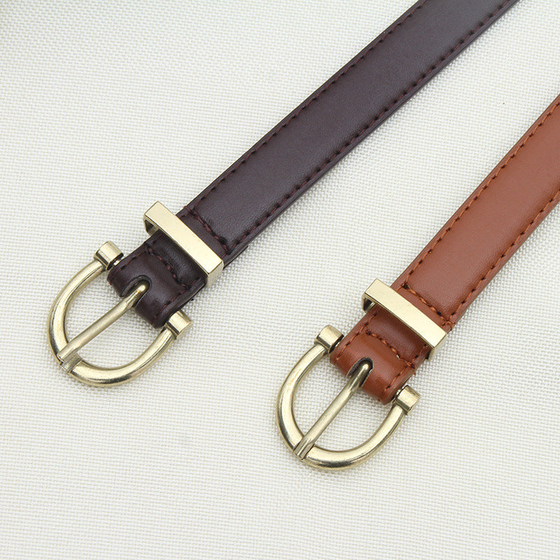 1028 2.5cm wide belt for women