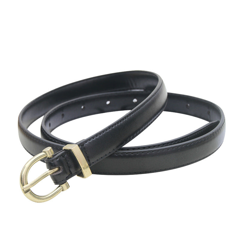 1028 2.5cm wide belt for women