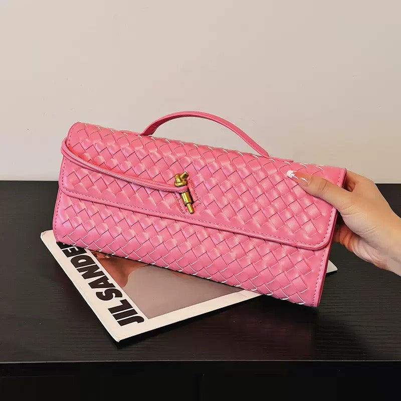 3016 Fashionable women's baguette bag