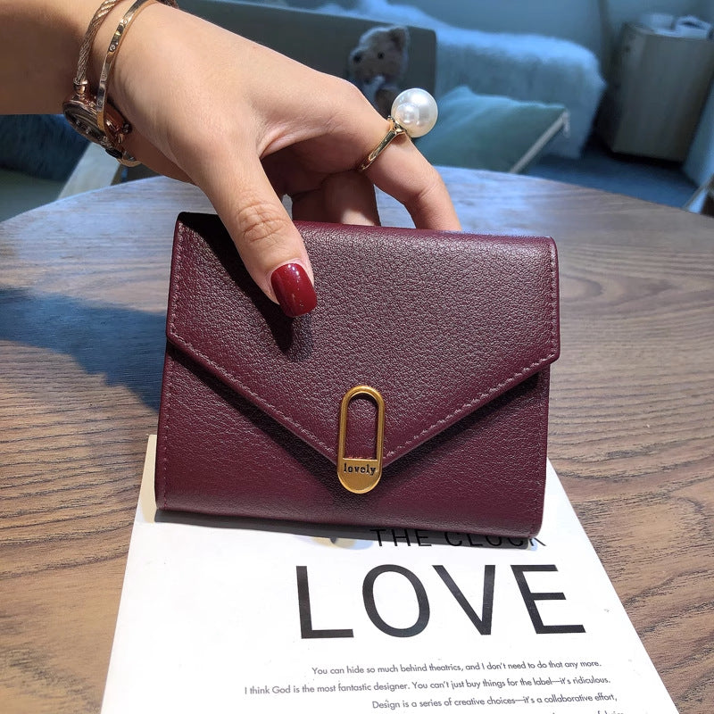 1333 genuine leather 3fold wallet