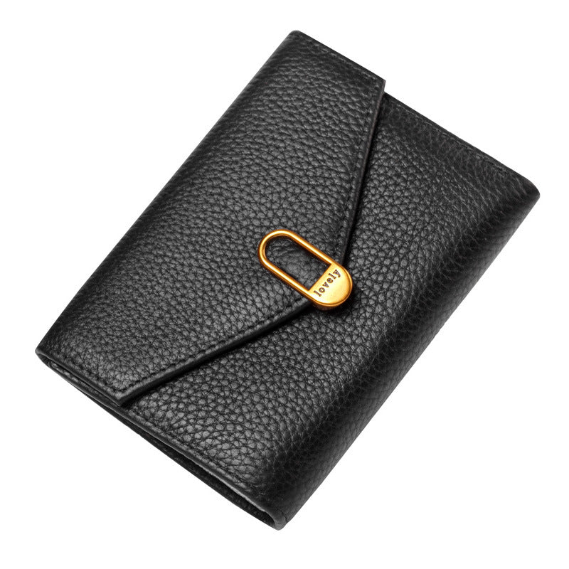 1333 genuine leather 3fold wallet