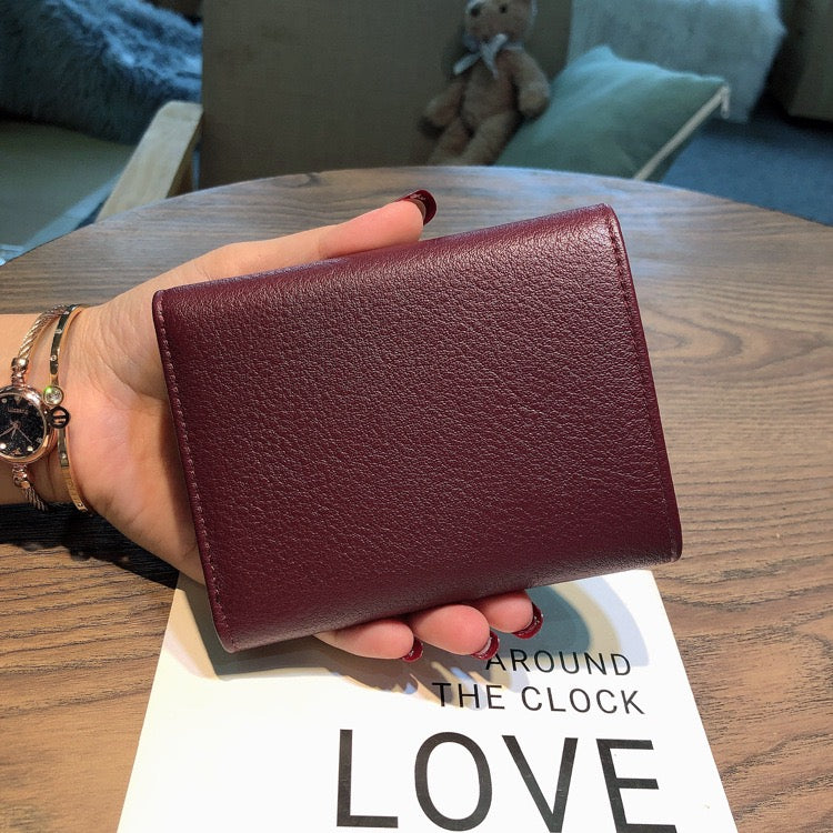 1333 genuine leather 3fold wallet