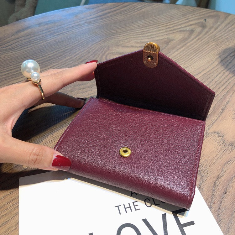 1333 genuine leather 3fold wallet