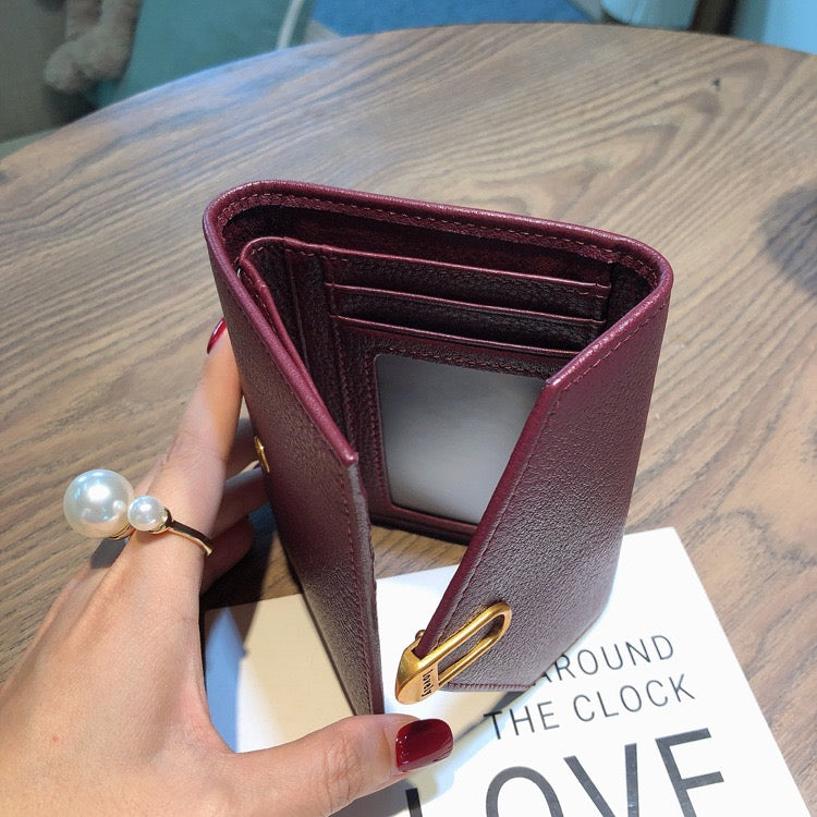 1333 genuine leather 3fold wallet
