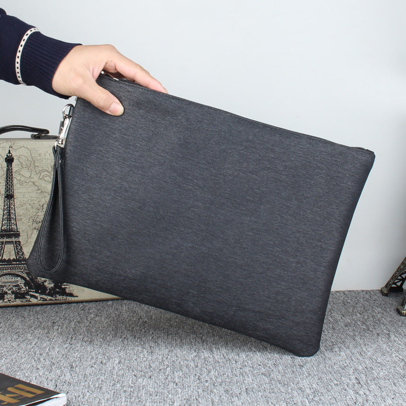 2353 canvas large clutch for men
