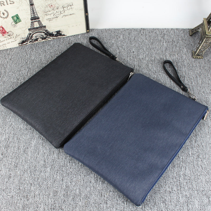 2353 canvas large clutch for men