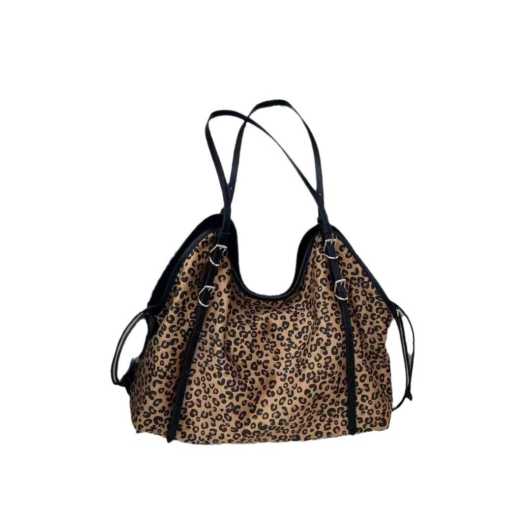 2360 leopard large shopping totes