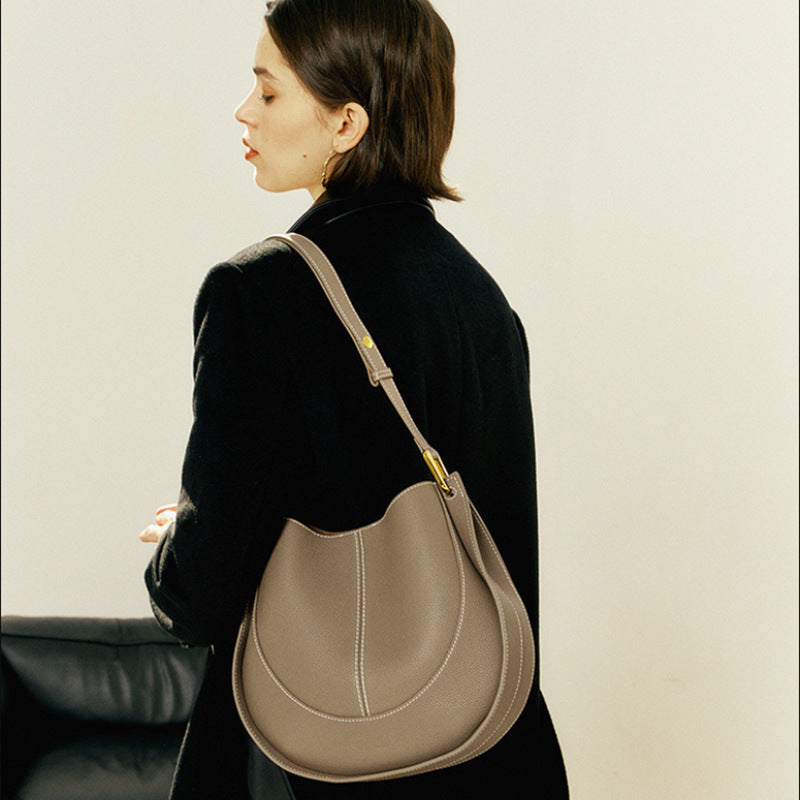 1114-2 classic women bucket handbag