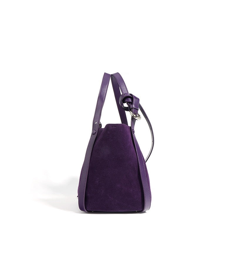 1170 2pcs/set suede leather handbag