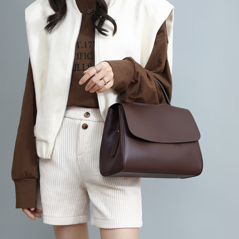 1963 cowhide handbag
