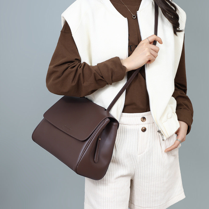 1963 cowhide handbag