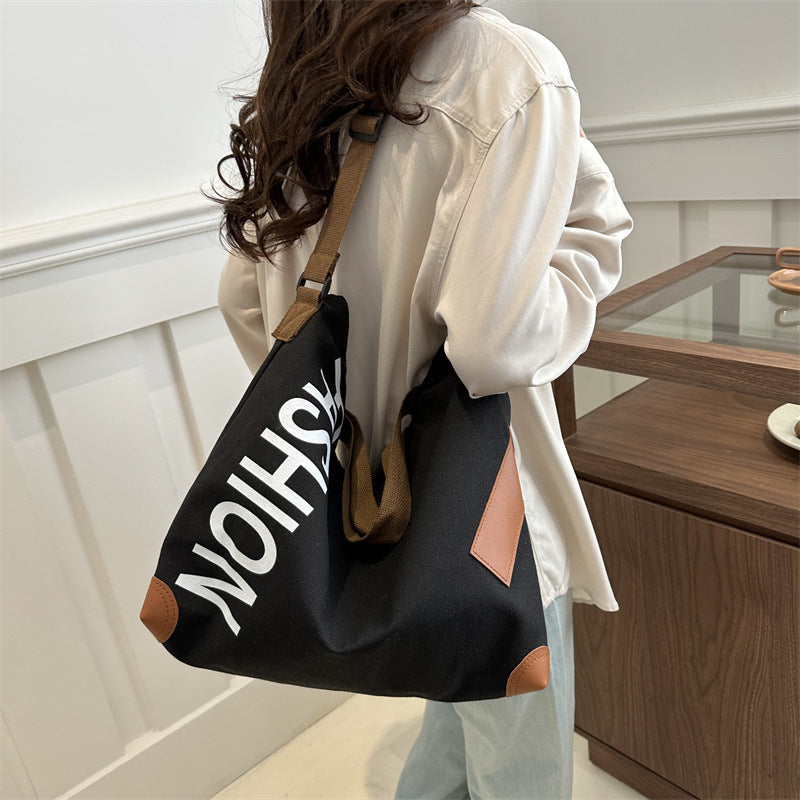 2124 large capacity cavas handbag