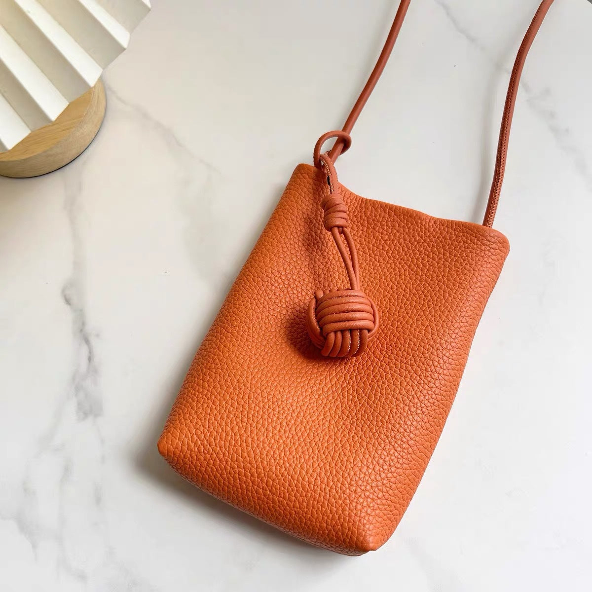 2173 mini genuine leather phone bag