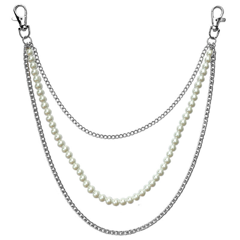 1514 pearl chain belt