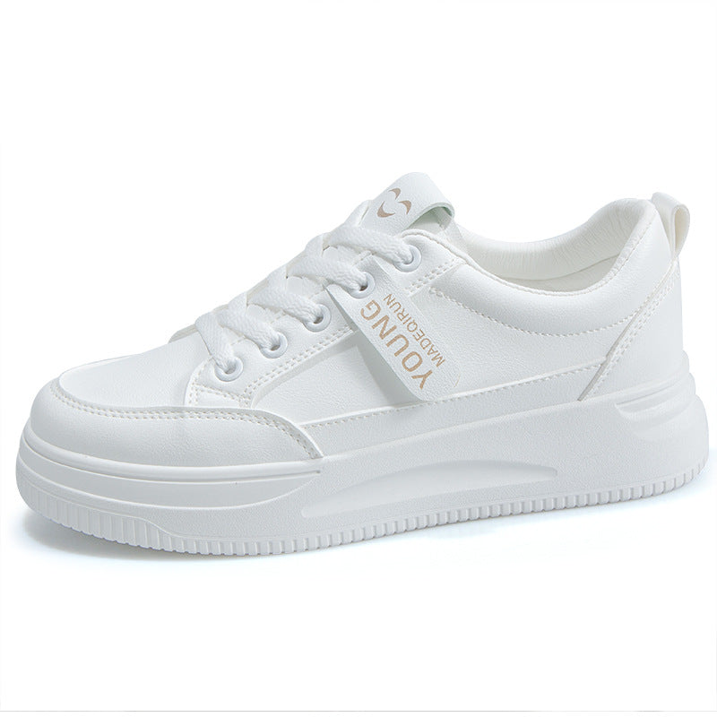 2175 White genuine leather sneaker