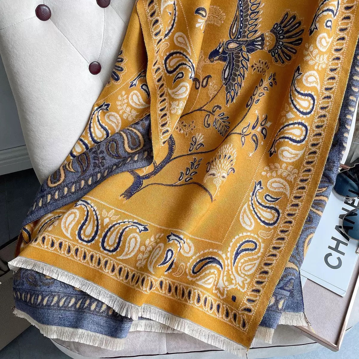 2396 Long women cashmere scarf