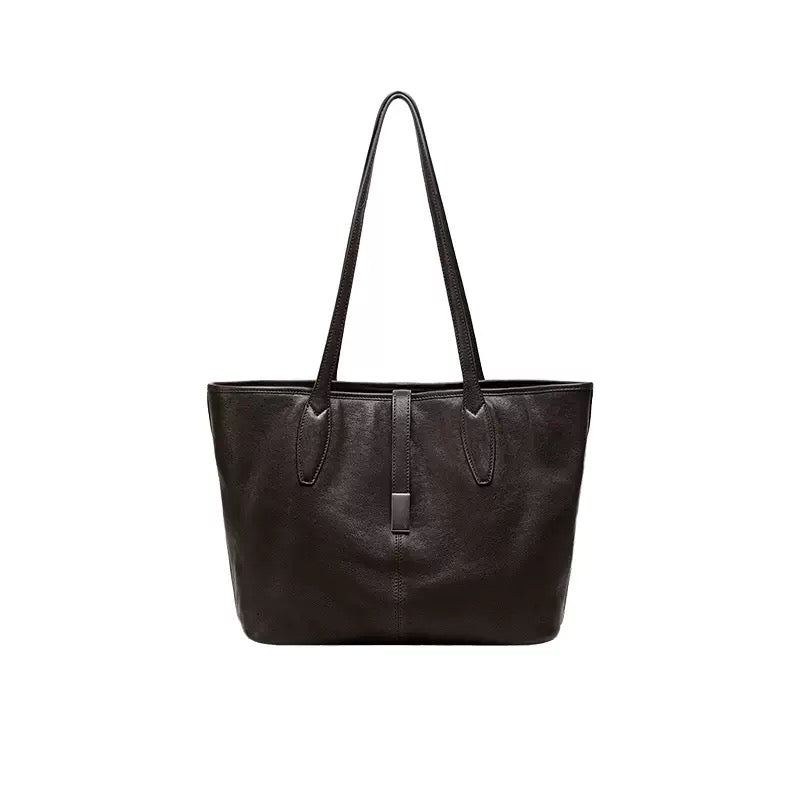 2399 genuine leather women large shopping bag