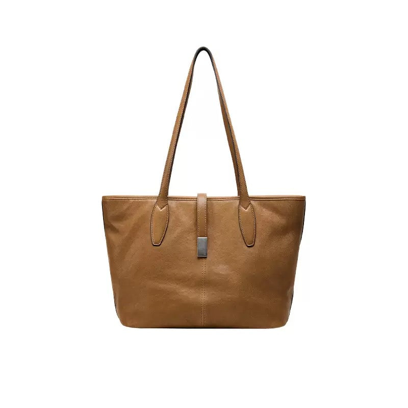 2399 genuine leather women large shopping bag