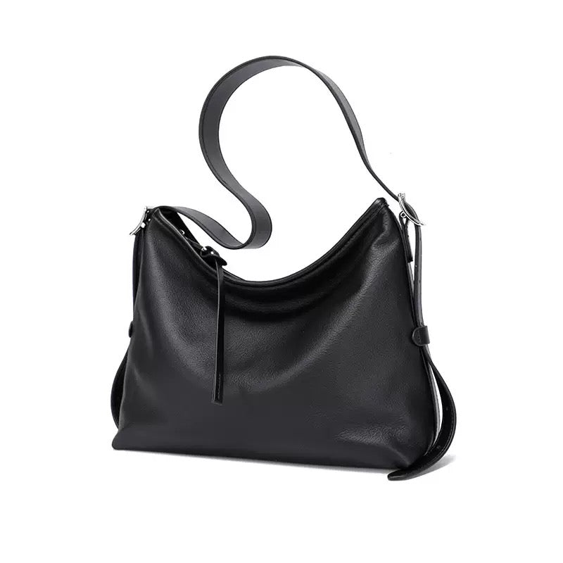 2407 genuine leather women large hobo bag