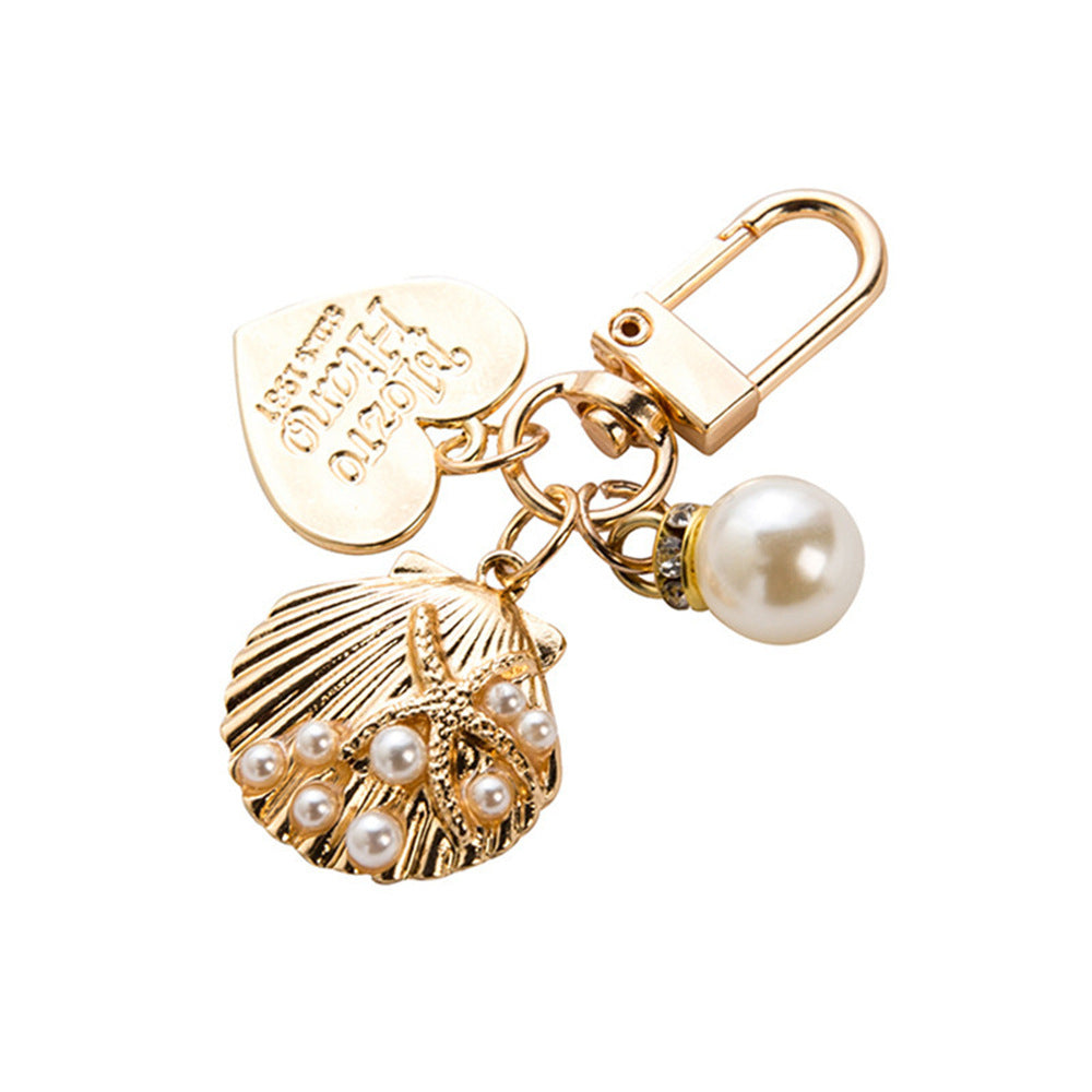 2190 shell pearl keychain