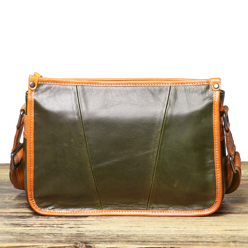 2192-1 oil wax messenger bag