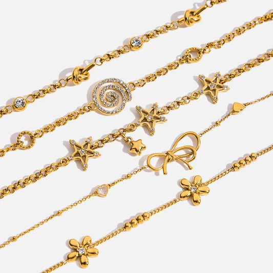 2418 18k stainless steel bracelet for women