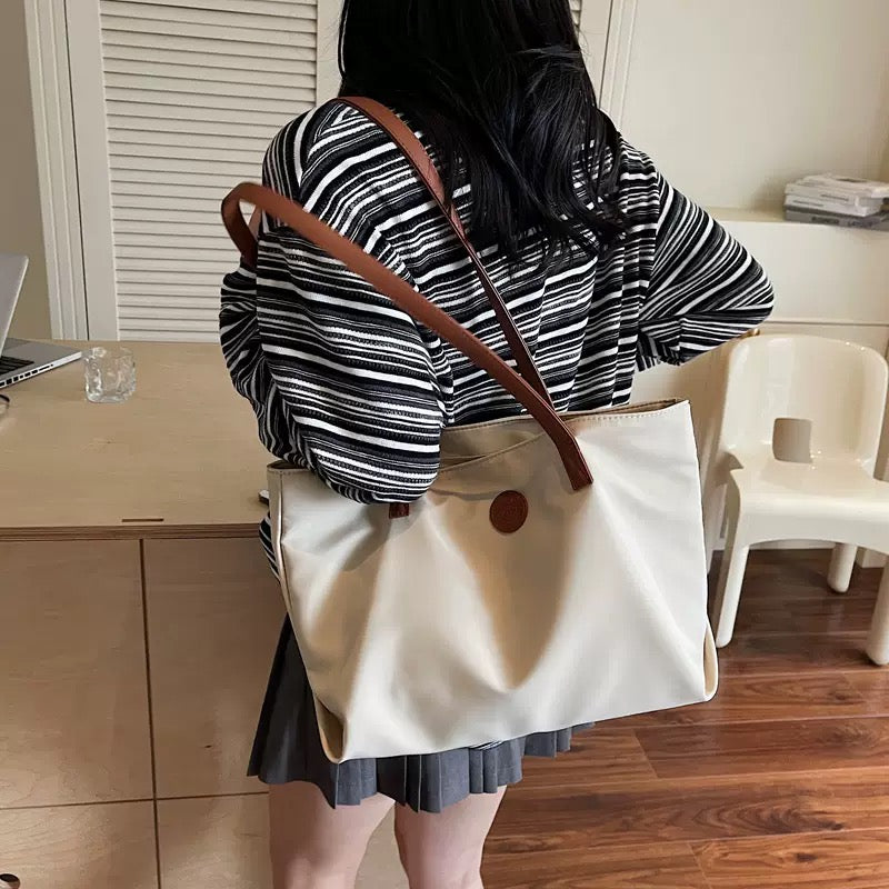 2782 large nylon shopping tote