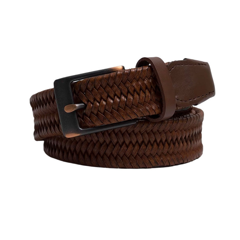 2198 vintage weave leather belt