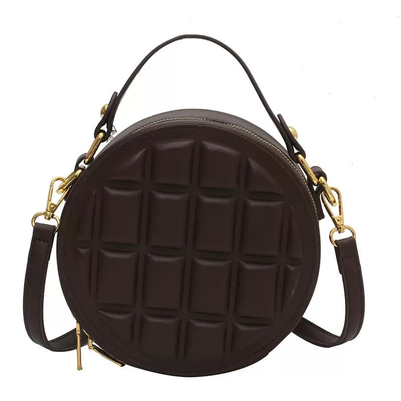 2427 women small round crossbody bag