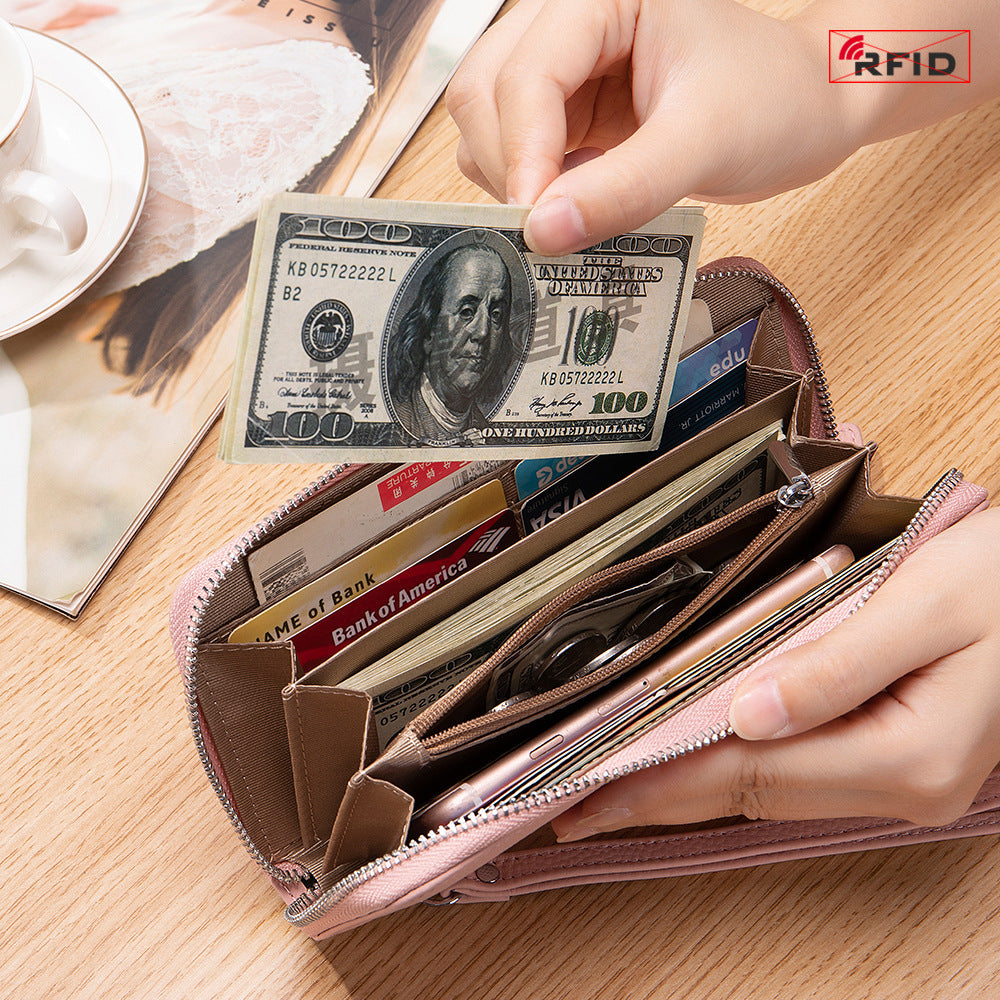 2200 cowhide long wallet