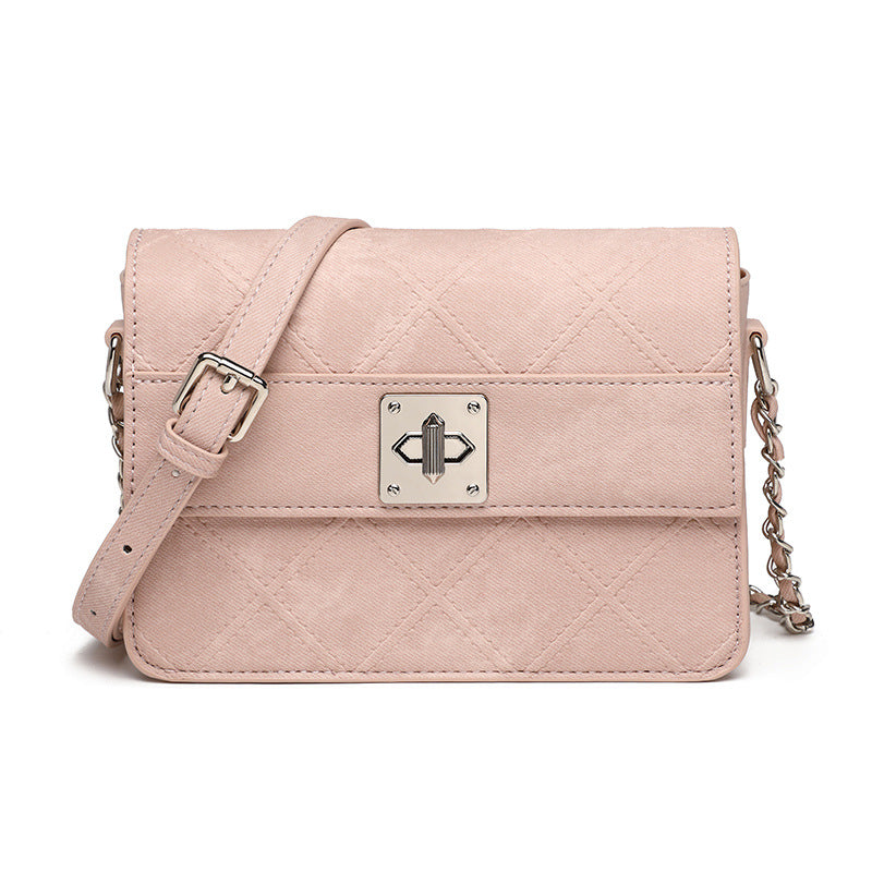 1985 denim flap crossbody bag