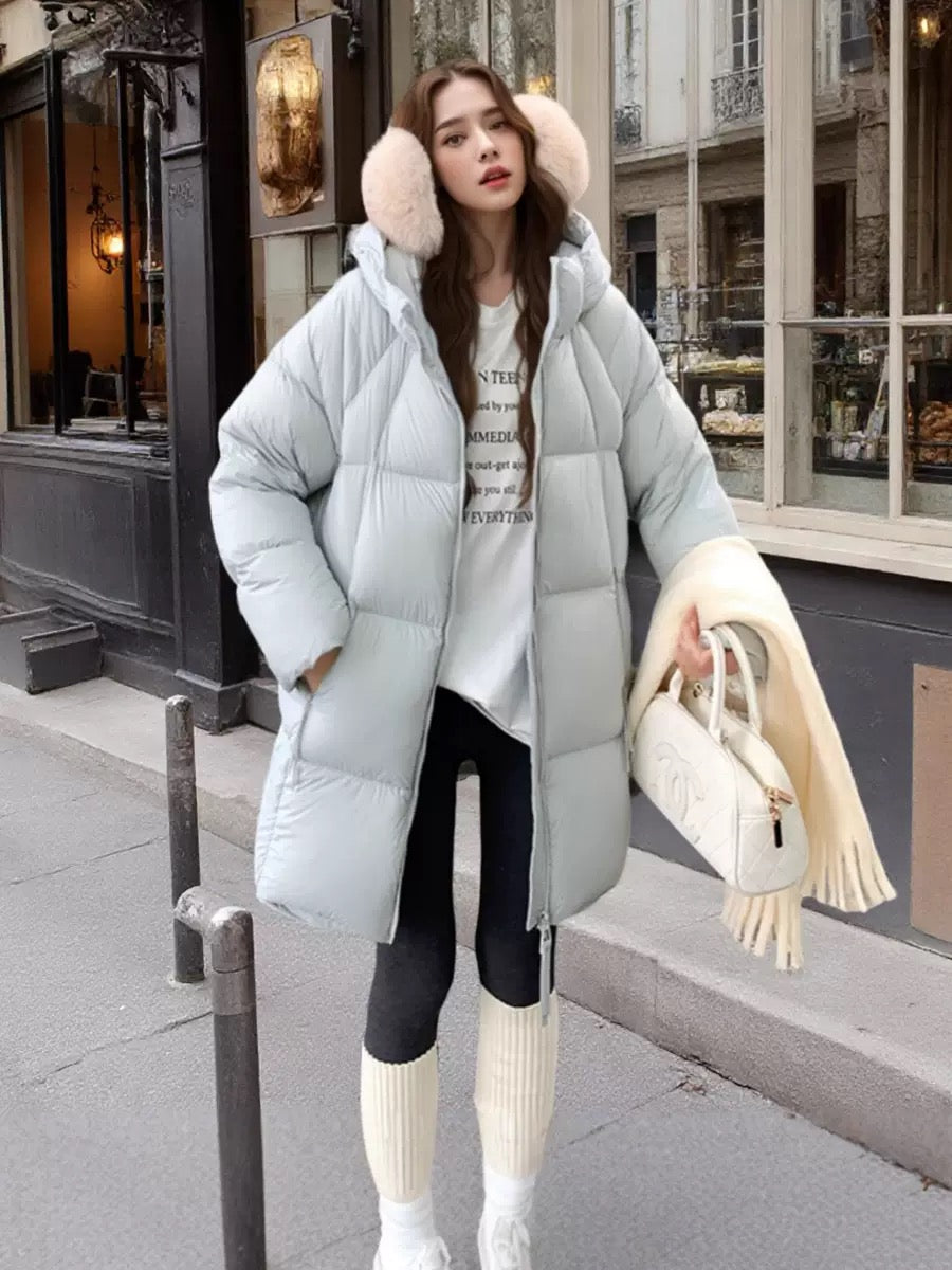 2788 women's winter puffer downcoat