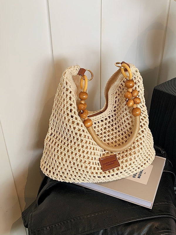2021 large raffia handbag