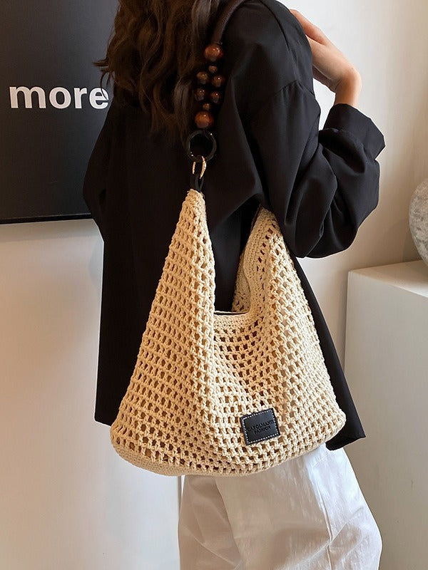 2021 large raffia handbag