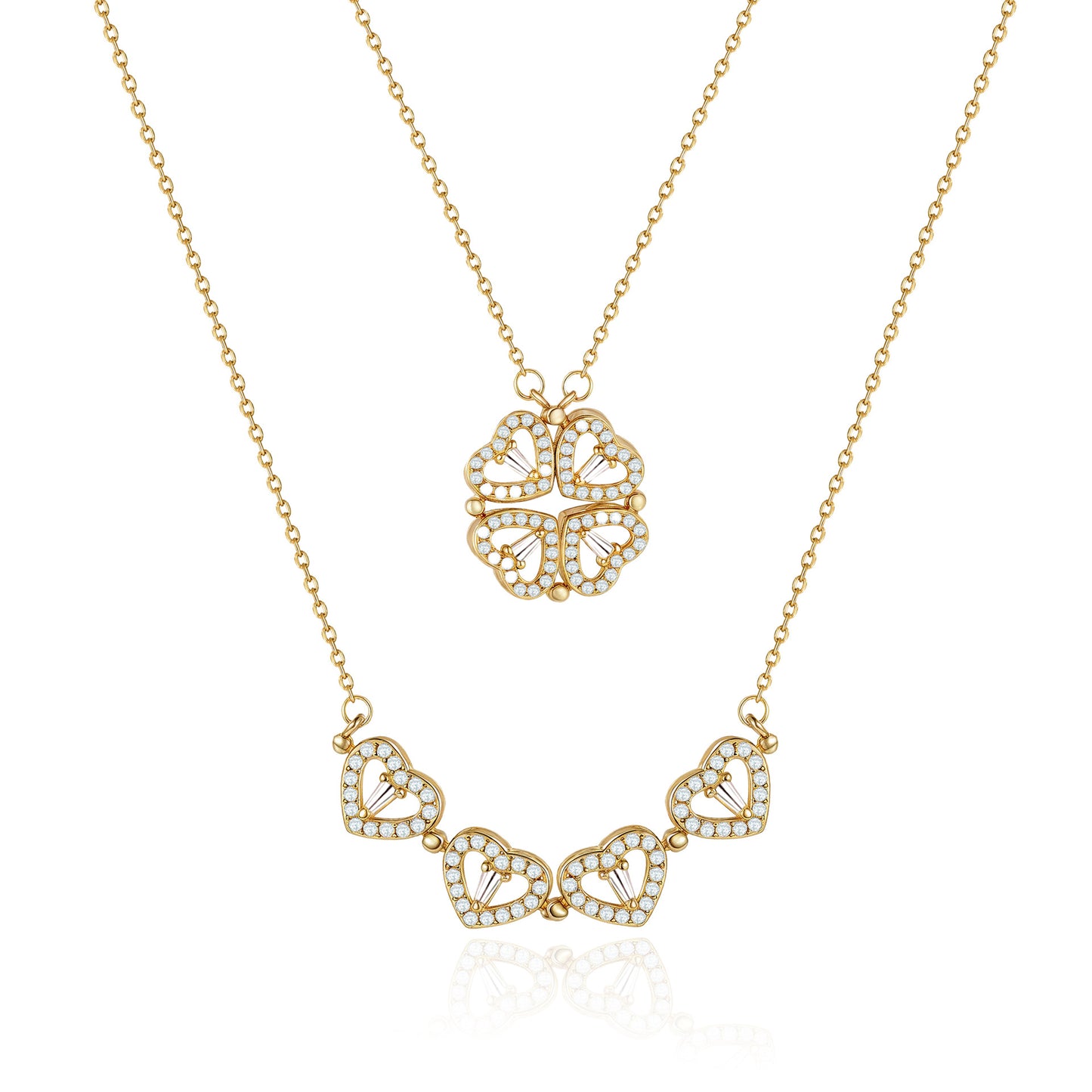 2267 rhinestone necklace