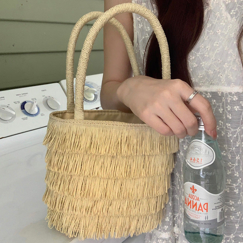 2270 tassel summer beach bag