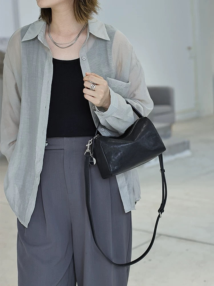 1859 Leather Shoulder Bag
