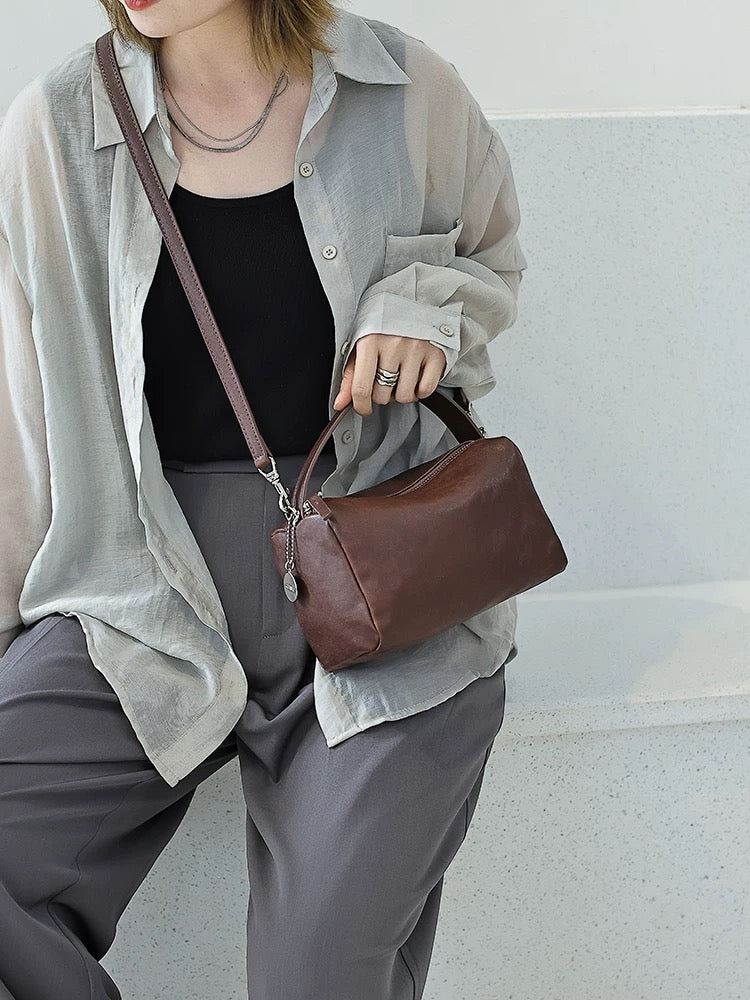 1859 Leather Shoulder Bag