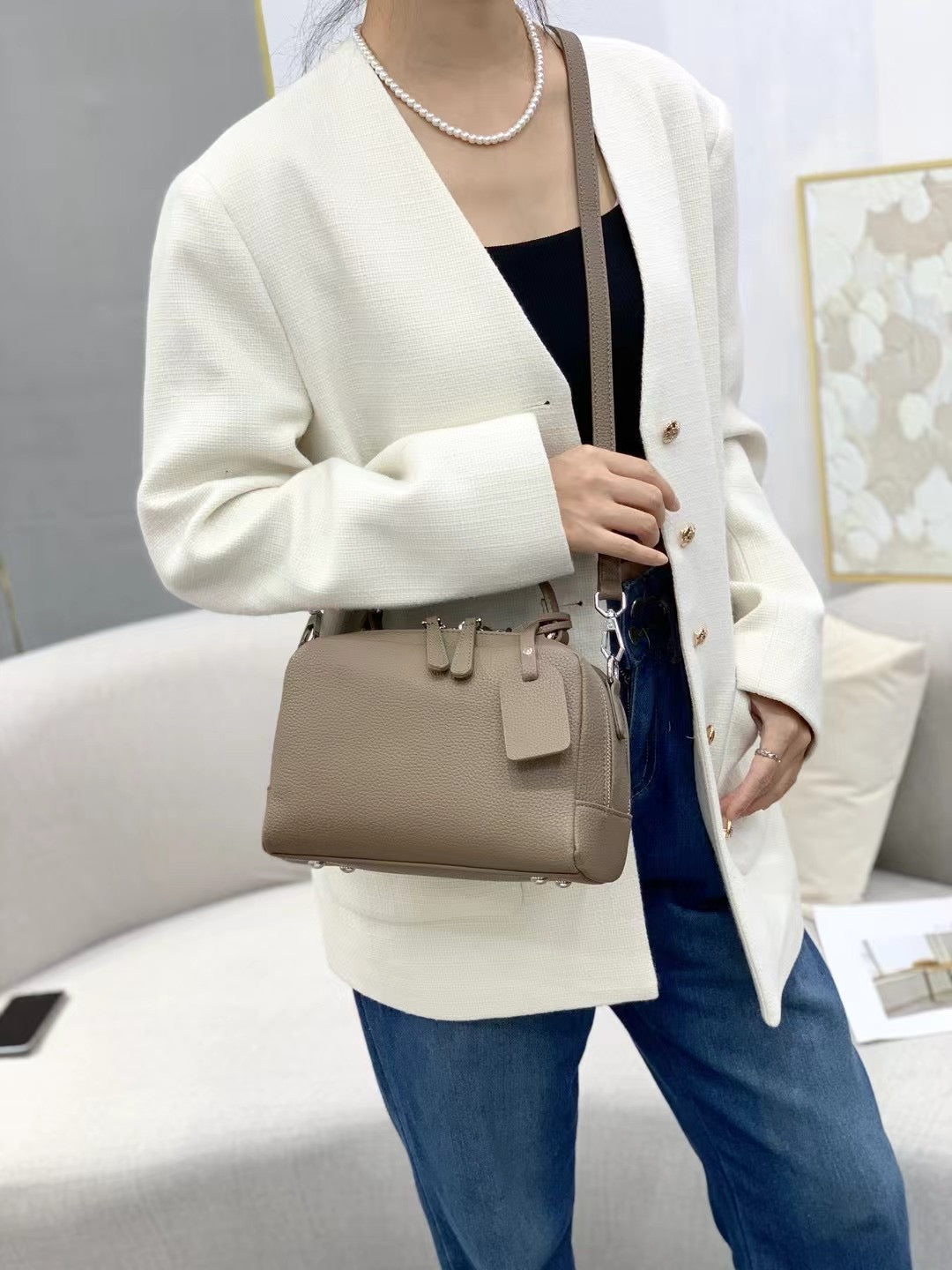 1239 Leather Handbag
