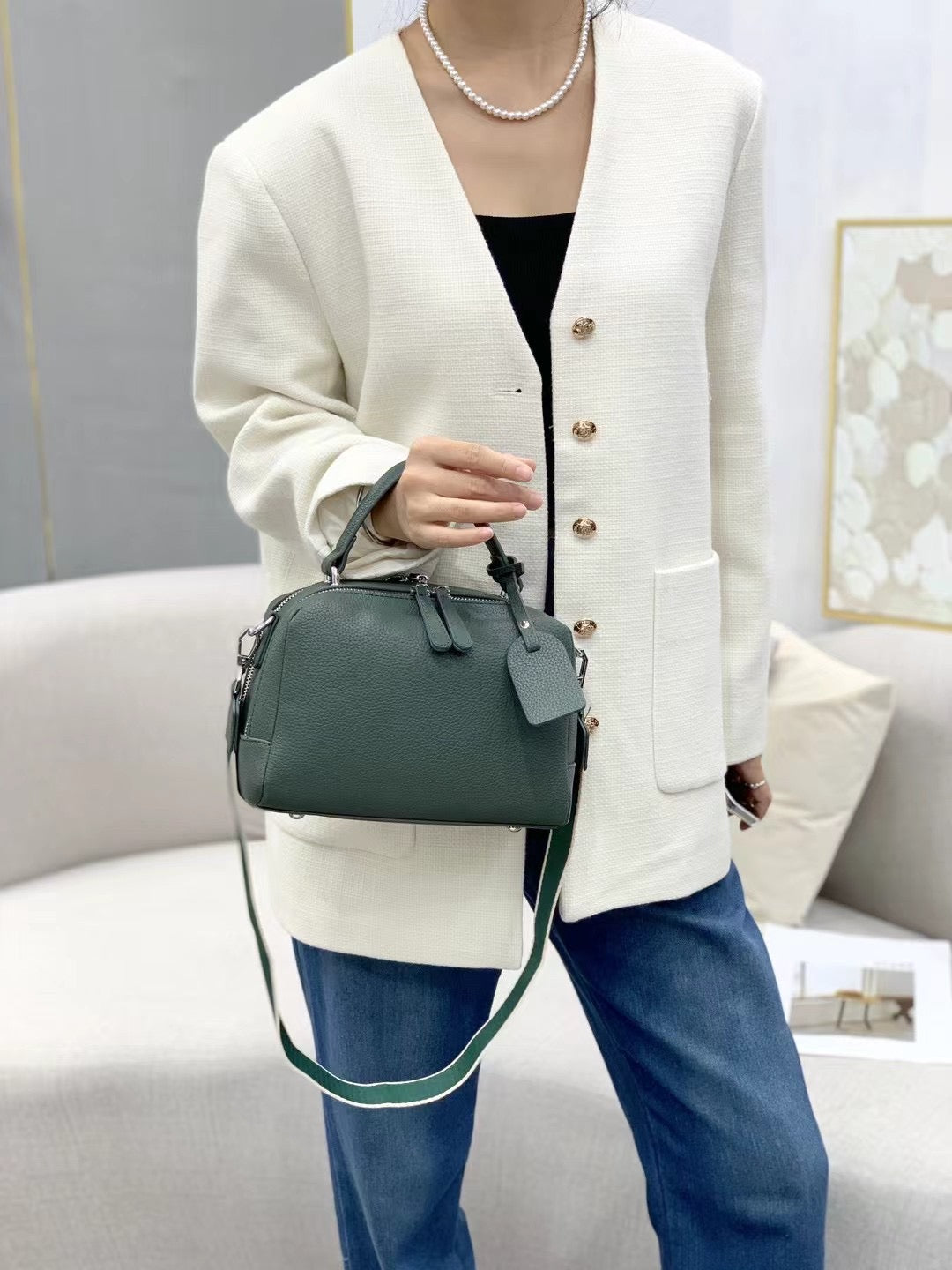1239 Leather Handbag