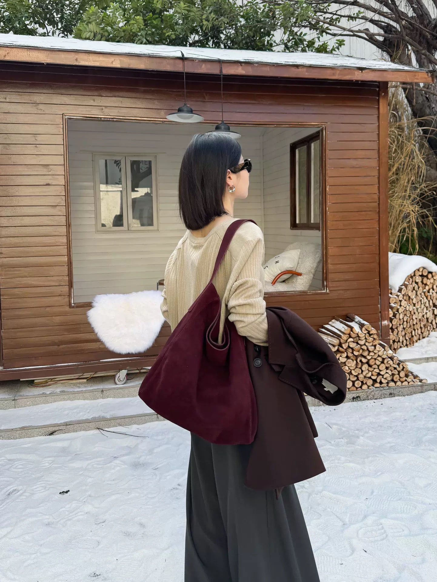 2362 Ladies' Leather Tote Bag