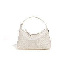 2398 Sheep skin woven handbag