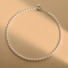 2222 pearl collar necklace