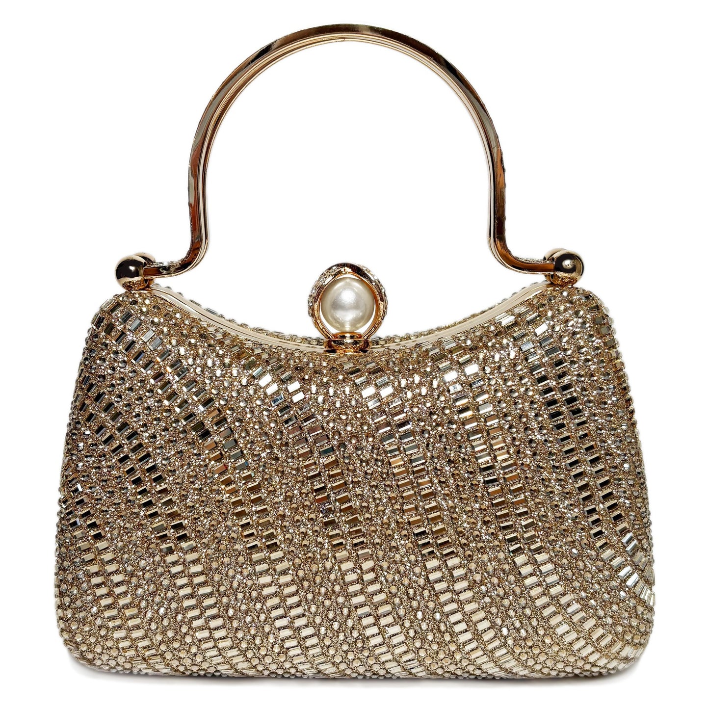1792 elegant rhinestone party bag