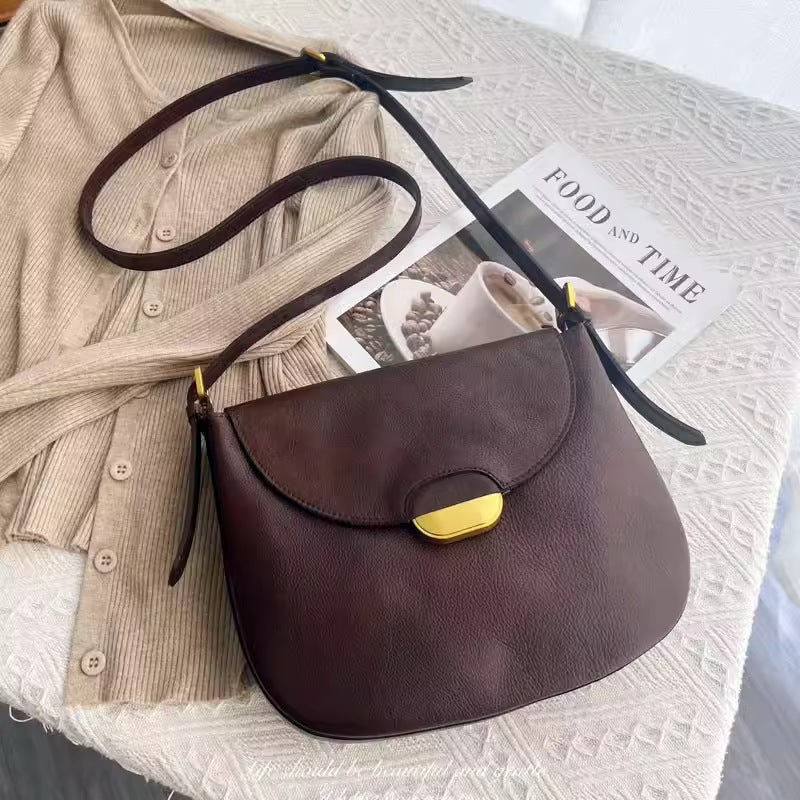1612 Women's stylish leather handbag