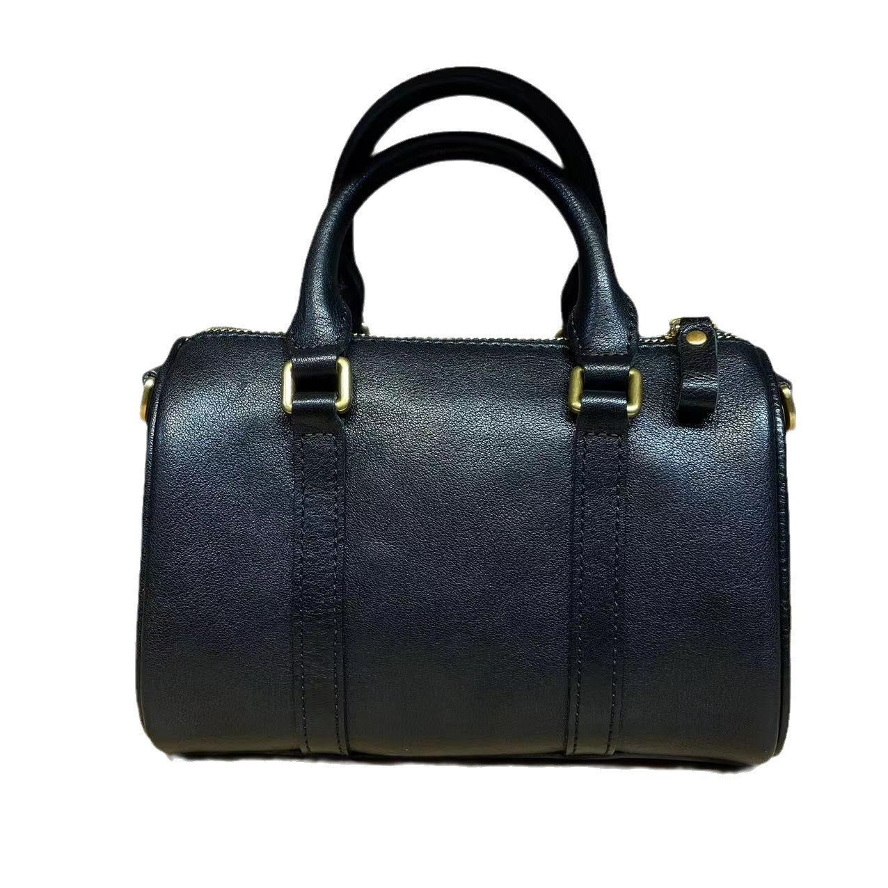 1716 high-end genuine leather women boston handbag