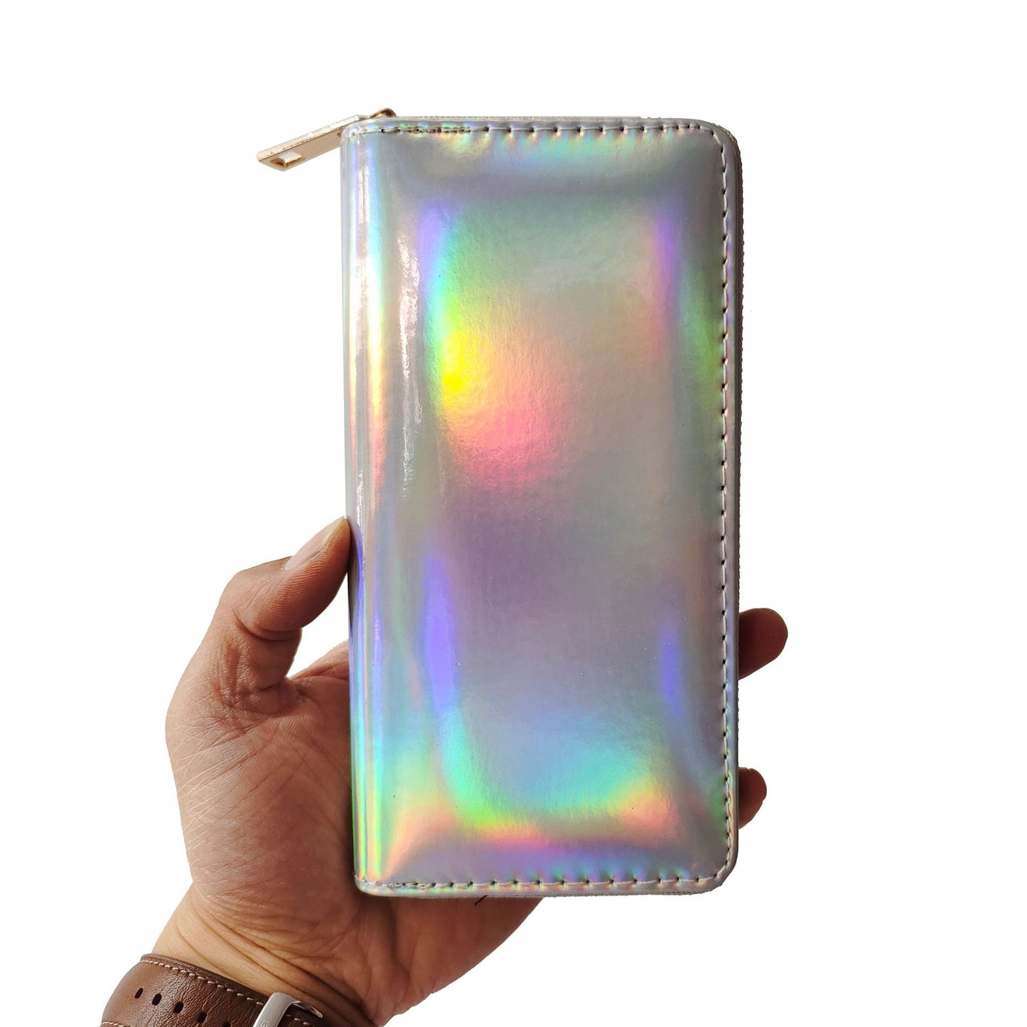 1617 patent leather wallet for women